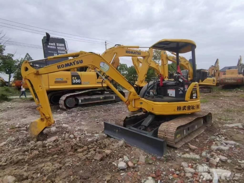 Komatsu PC40 Pásové rýpadlá