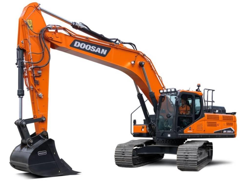 Develon DX300LC-7 Pásové rýpadlá