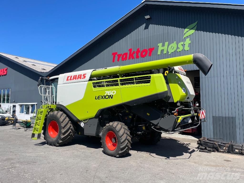 CLAAS Lexion 760 Kombinované zberacie stroje