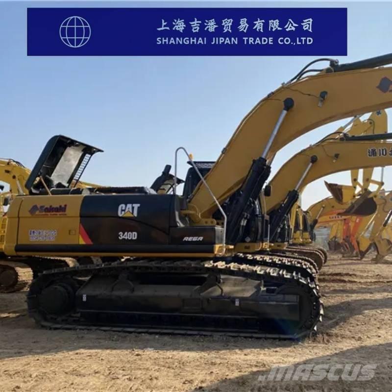 CAT 340 D Pásové rýpadlá