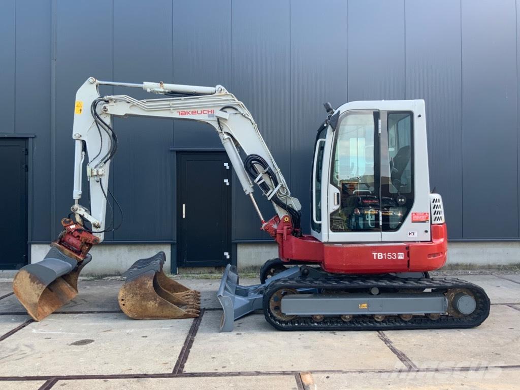 Takeuchi TB 153 FR Mini rýpadlá < 7t