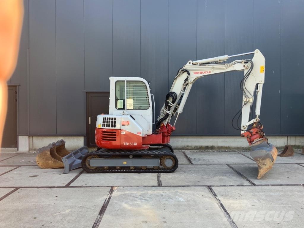 Takeuchi TB 153 FR Mini rýpadlá < 7t