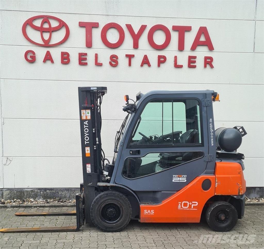 Toyota 02-8FGF25 LPG vozíky