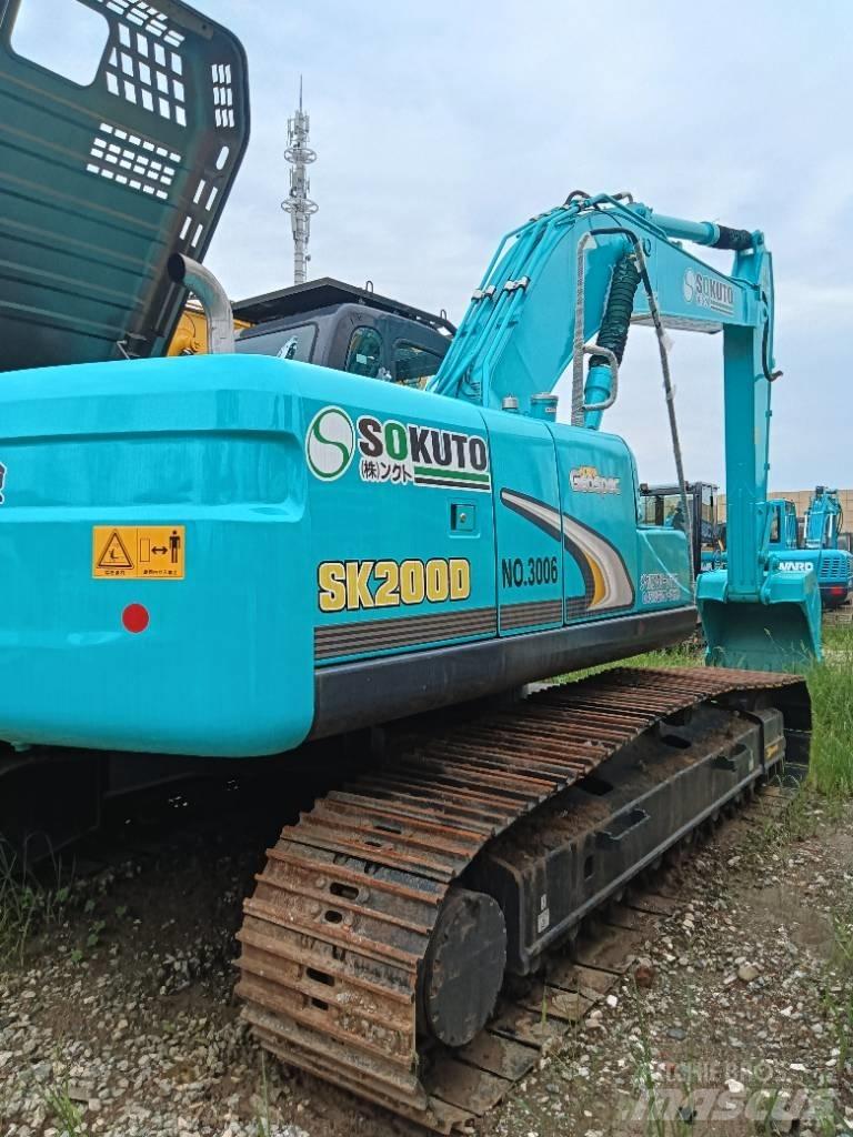 Kobelco SK 200 Midi rýpadlá 7 t - 12 t