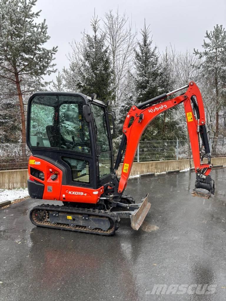 Kubota KX 019-4 Mini rýpadlá < 7t