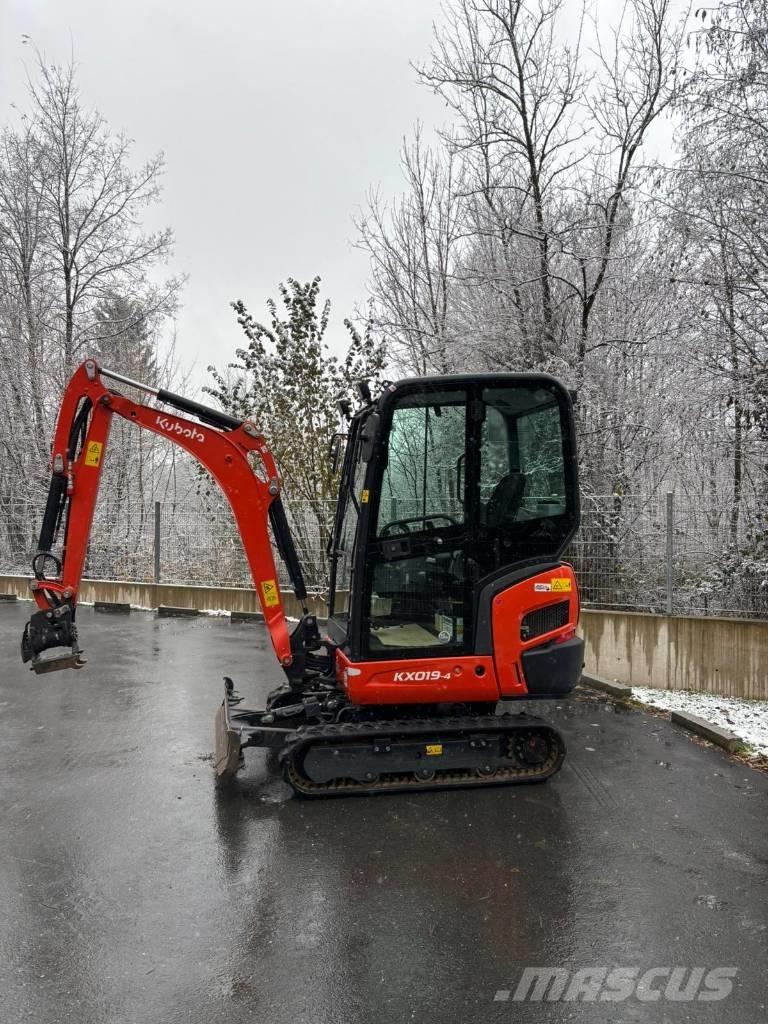 Kubota KX 019-4 Mini rýpadlá < 7t