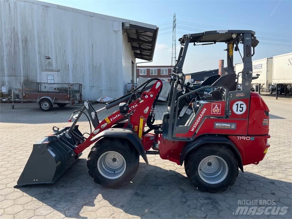 Weidemann WM1190E Kolesové nakladače