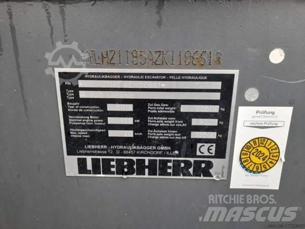 Liebherr A 920 Kolesové rýpadlá