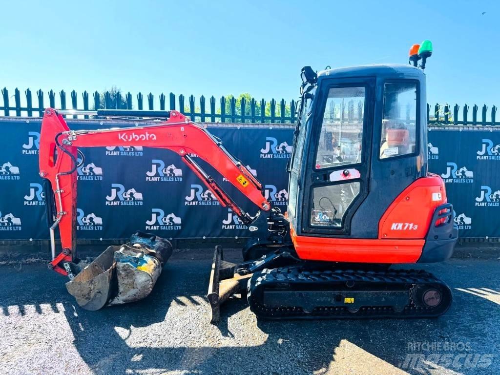 Kubota KX 71-3 Mini rýpadlá < 7t