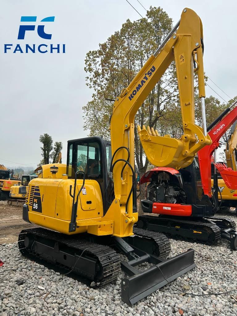 Komatsu pc56 Pásové rýpadlá