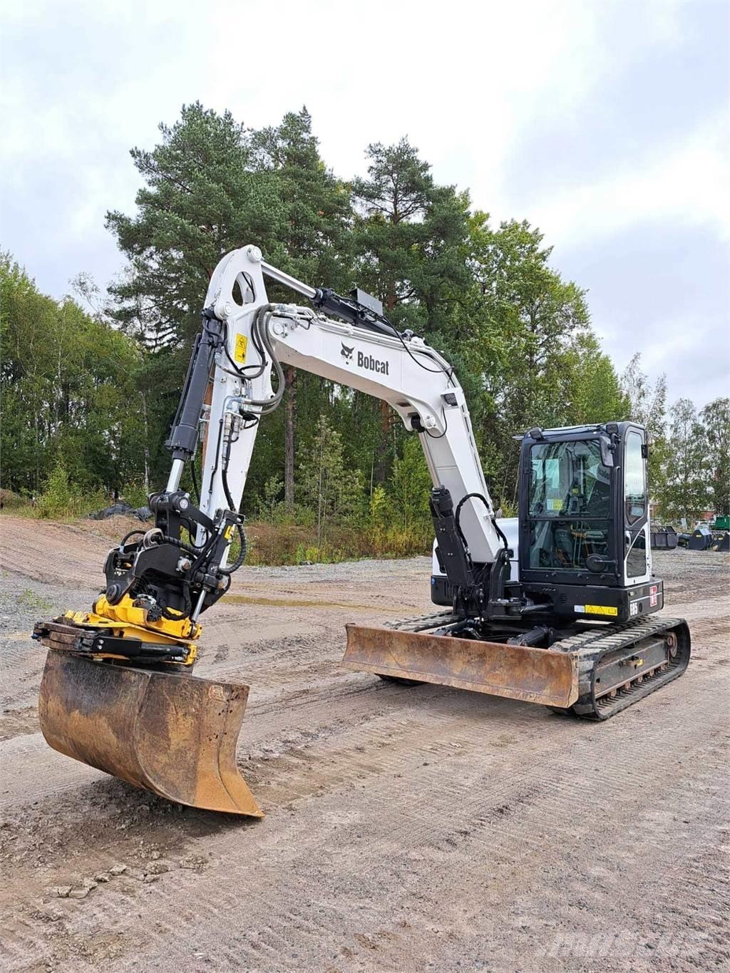 Bobcat E85 Mini rýpadlá < 7t