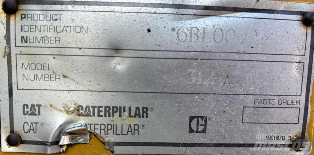 CAT 312 Pásové rýpadlá