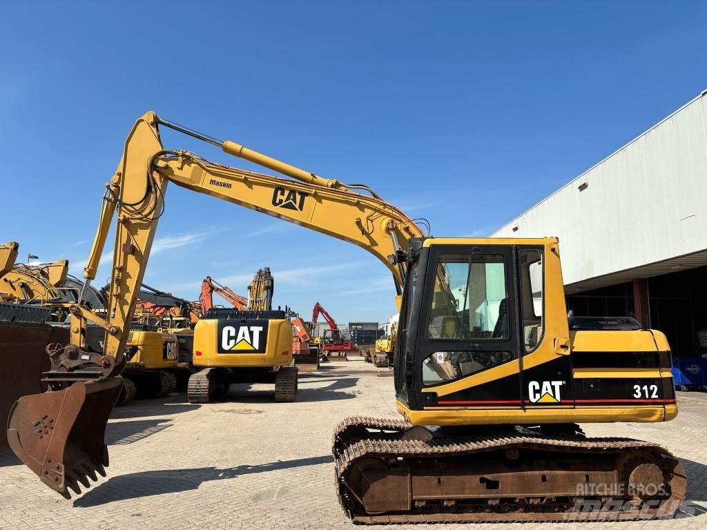 CAT 312 Pásové rýpadlá