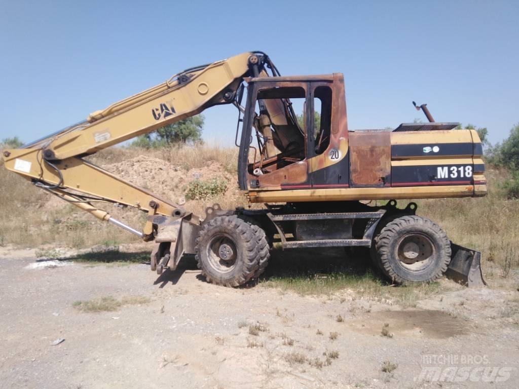 CAT M318 parts M 318 Kolesové rýpadlá
