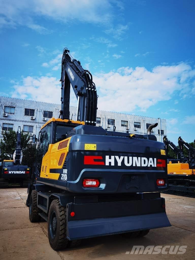Hyundai 210W-9 Kolesové rýpadlá