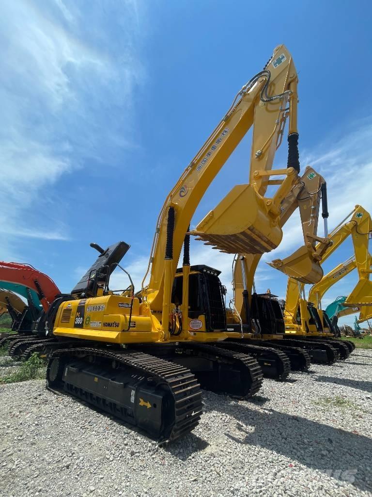 Komatsu PC 360 Pásové rýpadlá