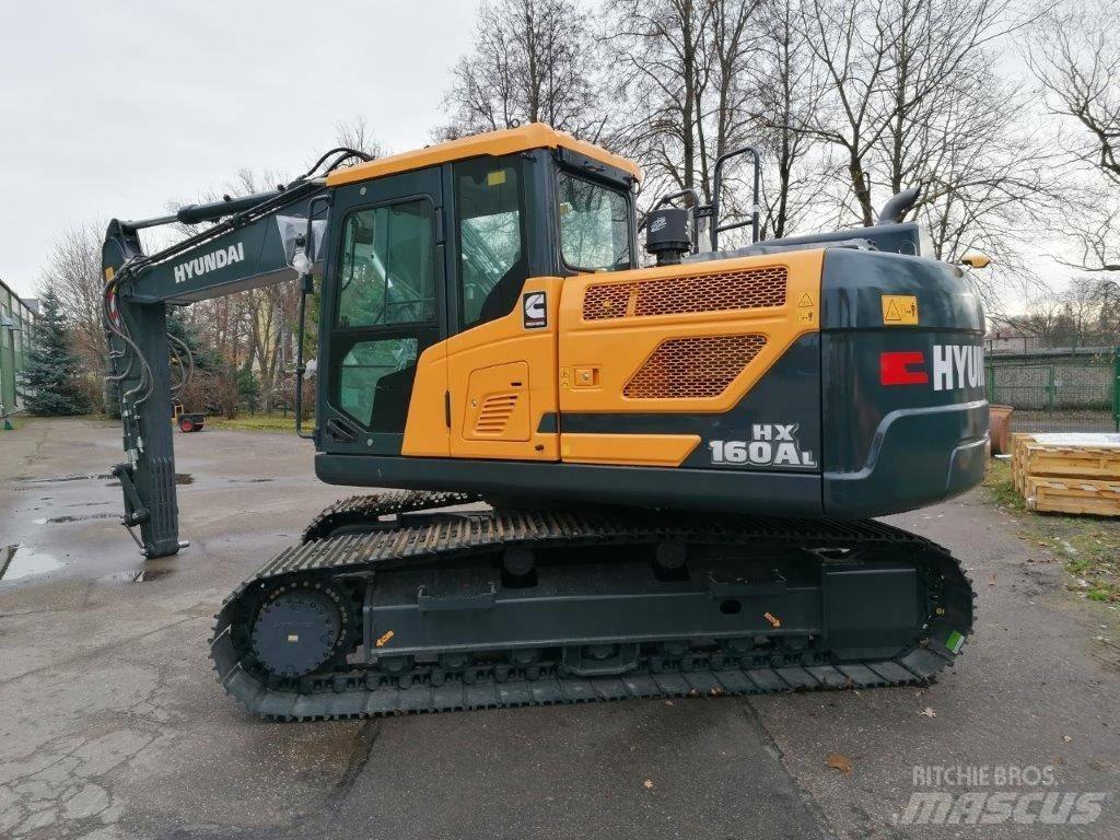 Hyundai HX160AL Pásové rýpadlá