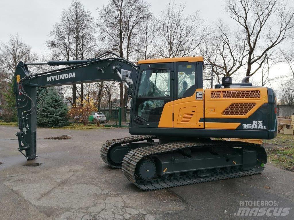 Hyundai HX160AL Pásové rýpadlá