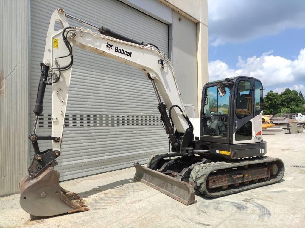 Bobcat E 80 EA Midi rýpadlá 7 t - 12 t