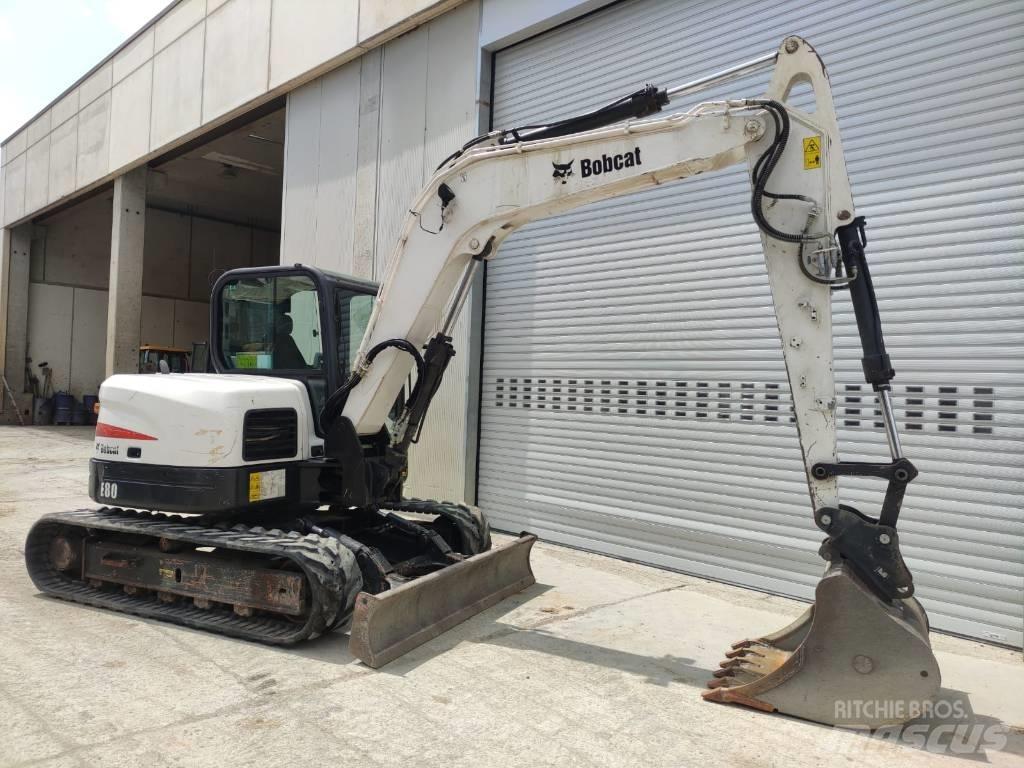 Bobcat E 80 EA Midi rýpadlá 7 t - 12 t