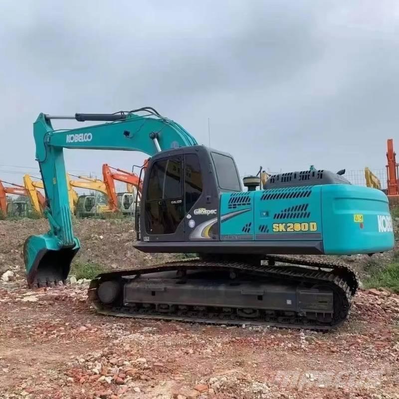 Kobelco SK 260 Pásové rýpadlá