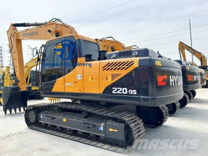 Hyundai R220LC-9S Pásové rýpadlá