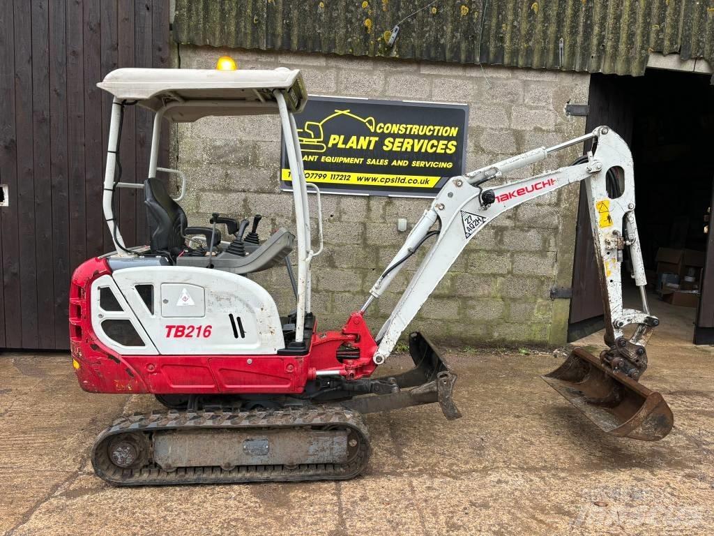 Takeuchi TB 216 Mini rýpadlá < 7t