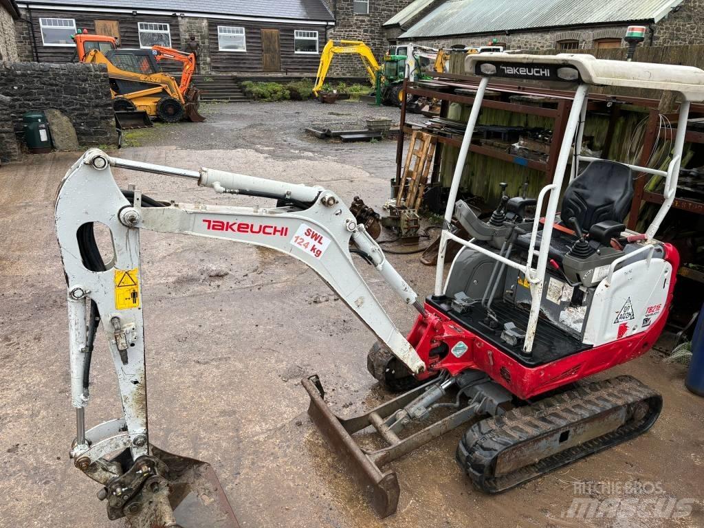 Takeuchi TB 216 Mini rýpadlá < 7t