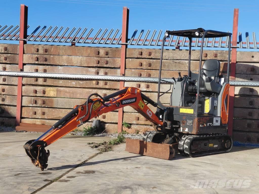 Doosan DX17Z Mini rýpadlá < 7t