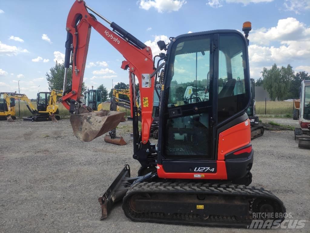 Kubota U 27-4 Mini rýpadlá < 7t