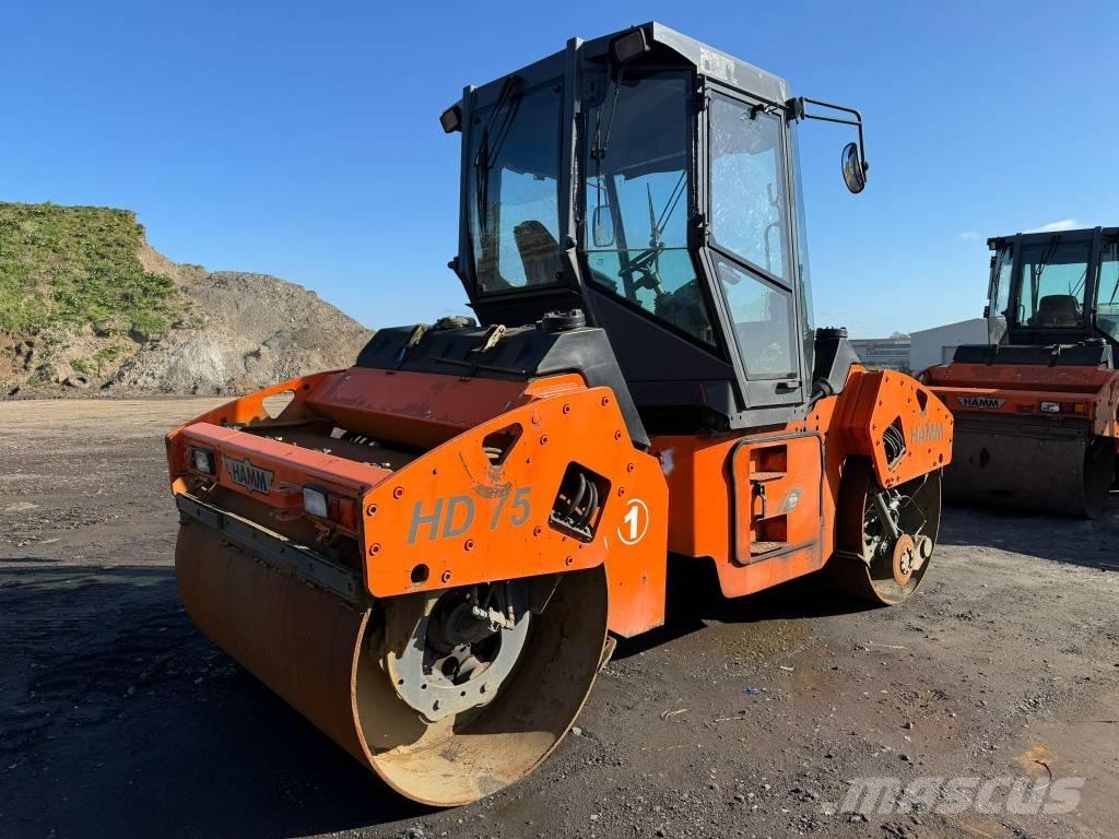Hamm HD 75 Tandemové valce