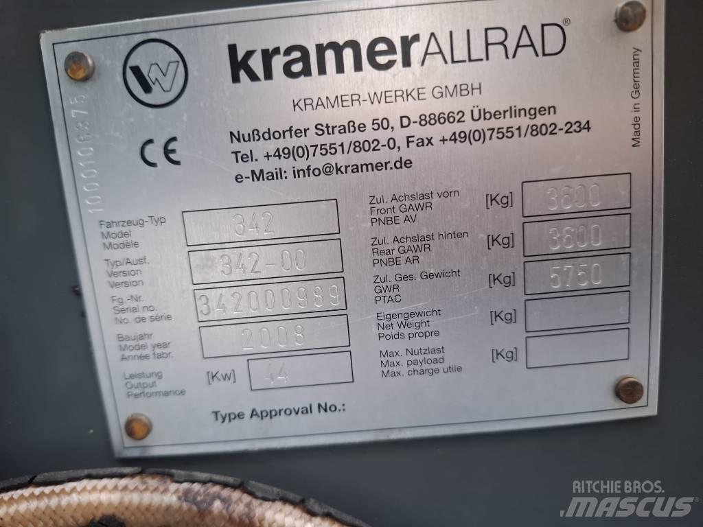 Kramer 380 Kolesové nakladače