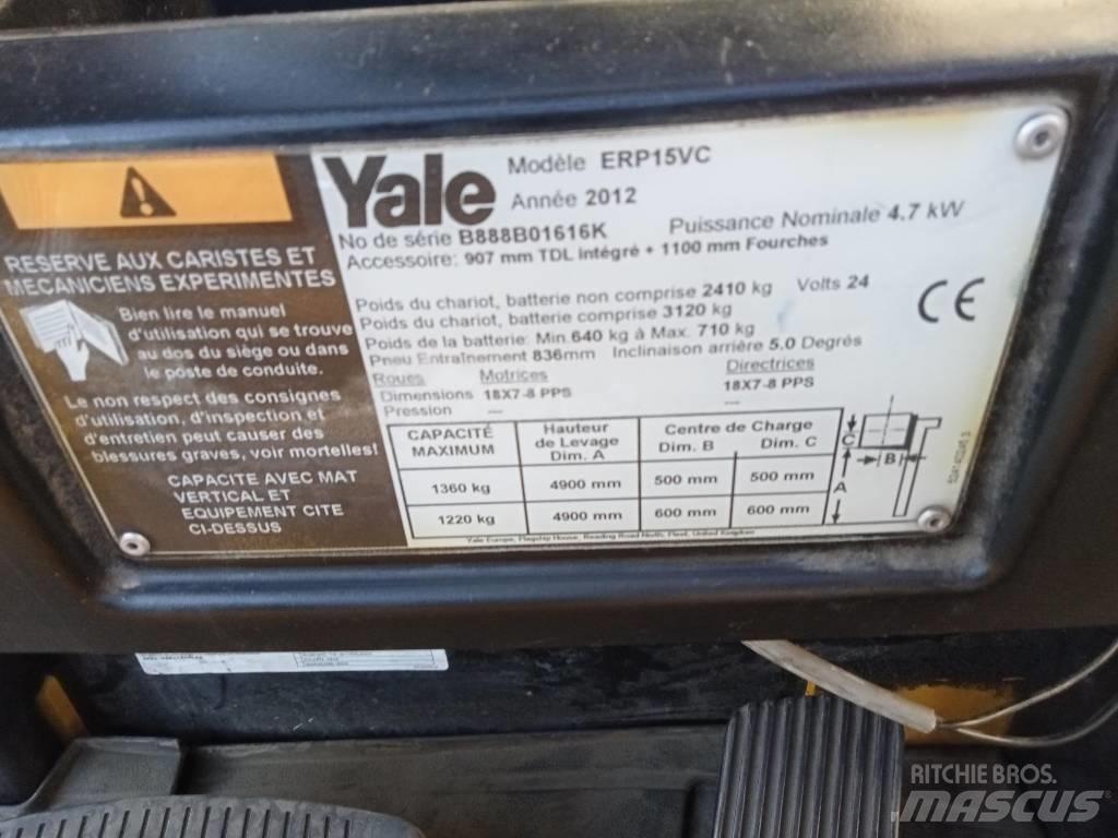 Yale ERP15VC Akumulátorové vozíky