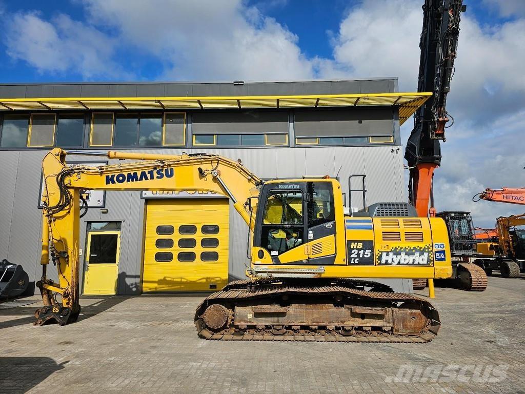 Komatsu HB215LC-2 Pásové rýpadlá