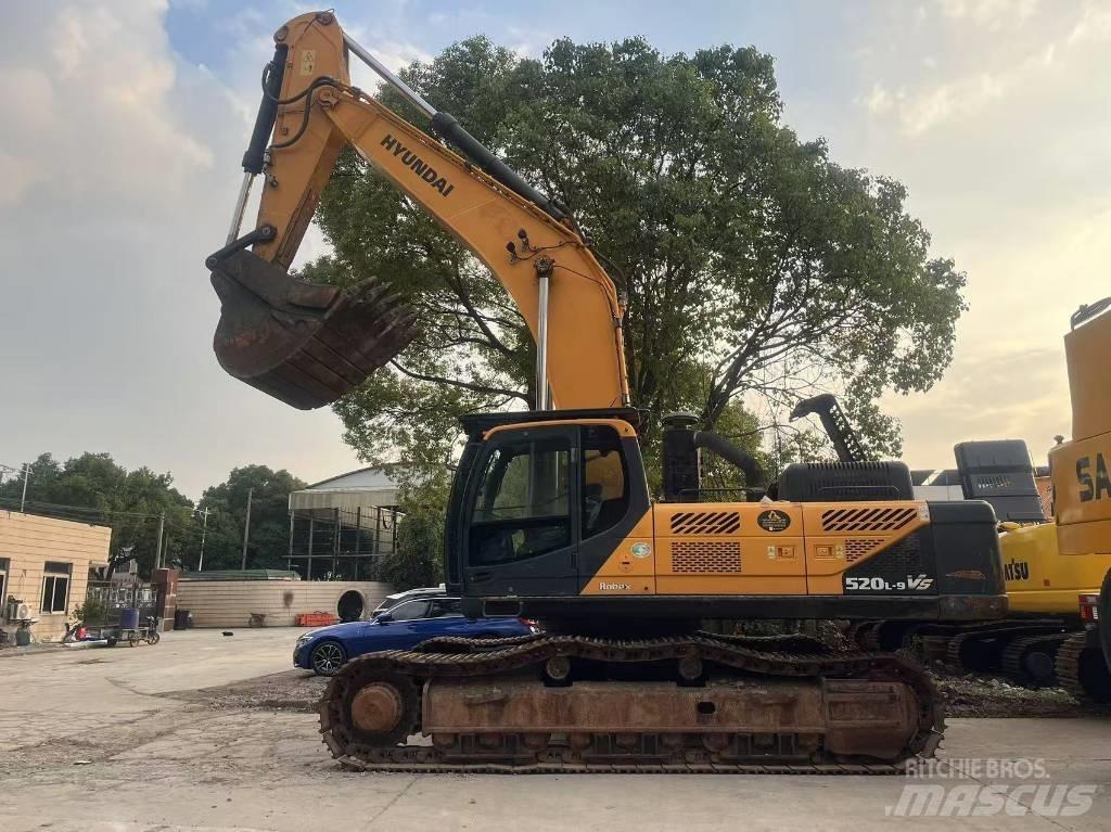 Hyundai R520L-9VS Pásové rýpadlá