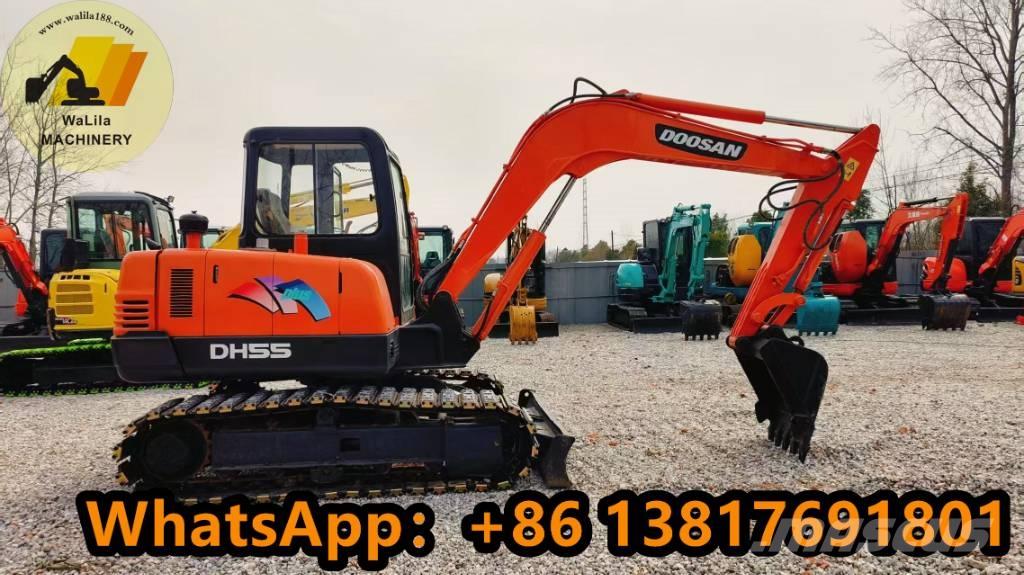 Doosan DH 55 Mini rýpadlá < 7t