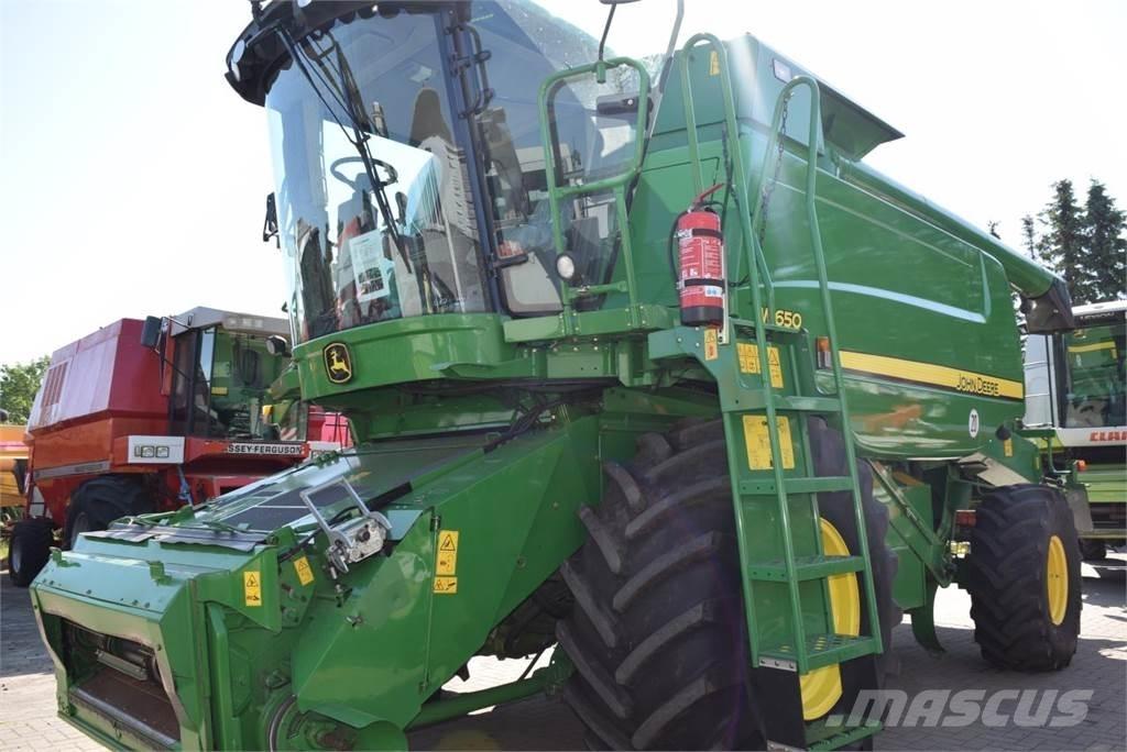 John Deere W 650 Kombinované zberacie stroje
