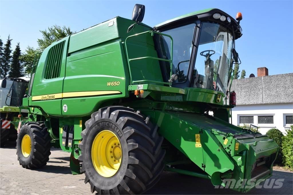 John Deere W 650 Kombinované zberacie stroje