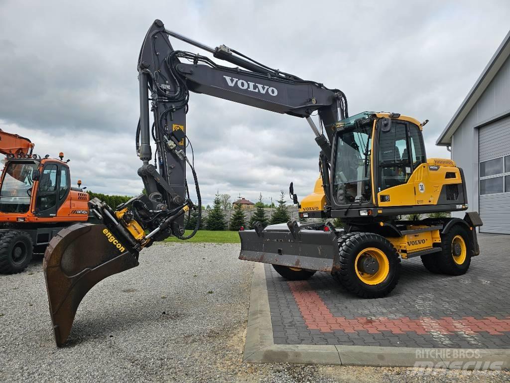 Volvo EW 160 D Kolesové rýpadlá