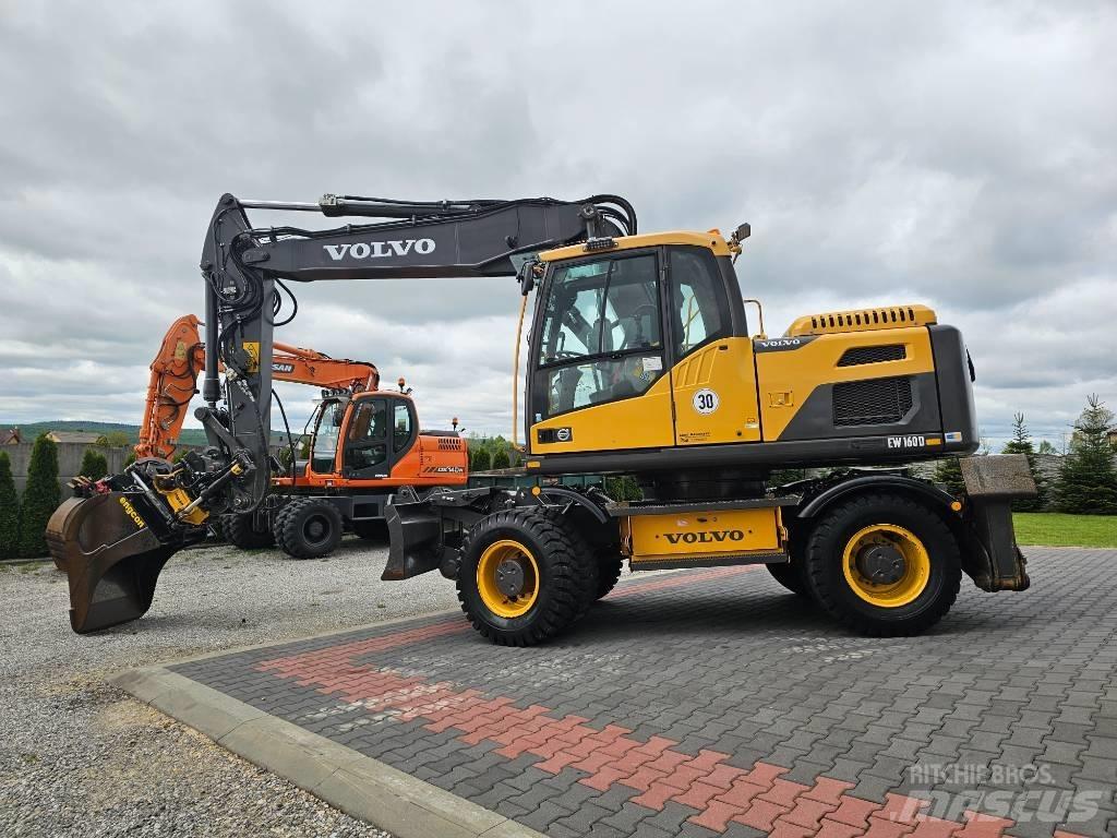 Volvo EW 160 D Kolesové rýpadlá