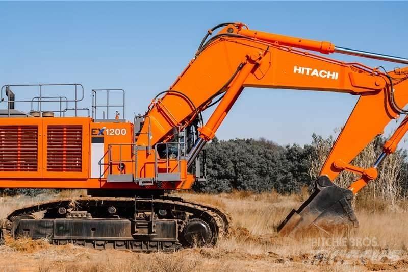 Hitachi EX1200 Mini rýpadlá < 7t