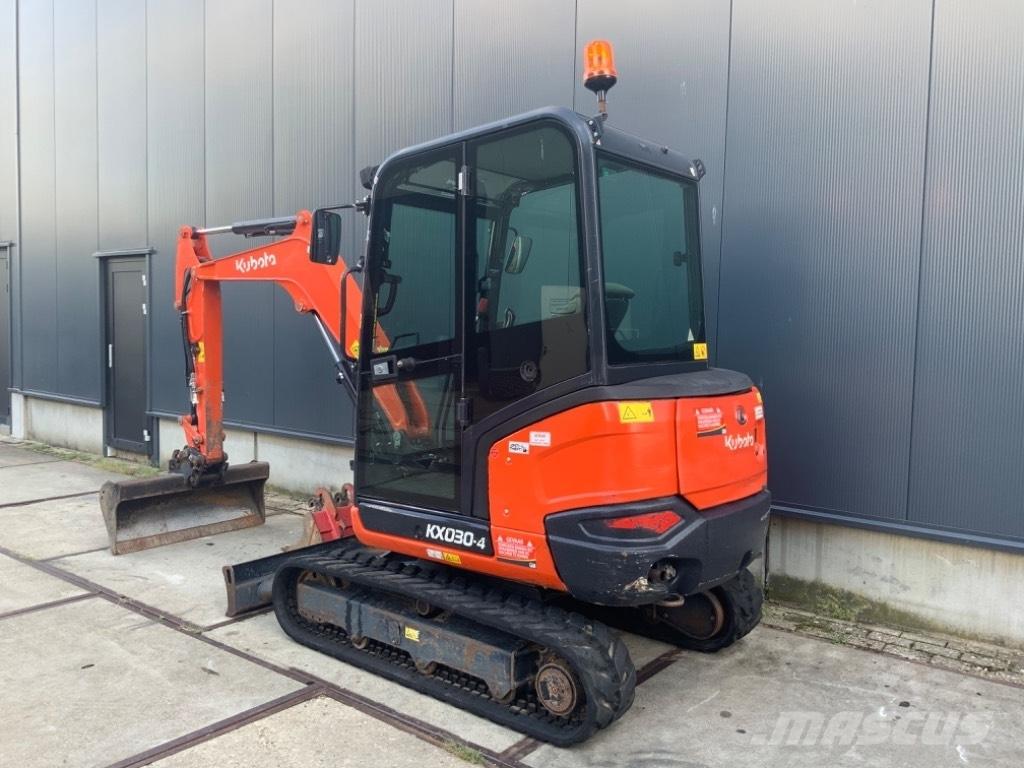 Kubota KX 030-4 Mini rýpadlá < 7t