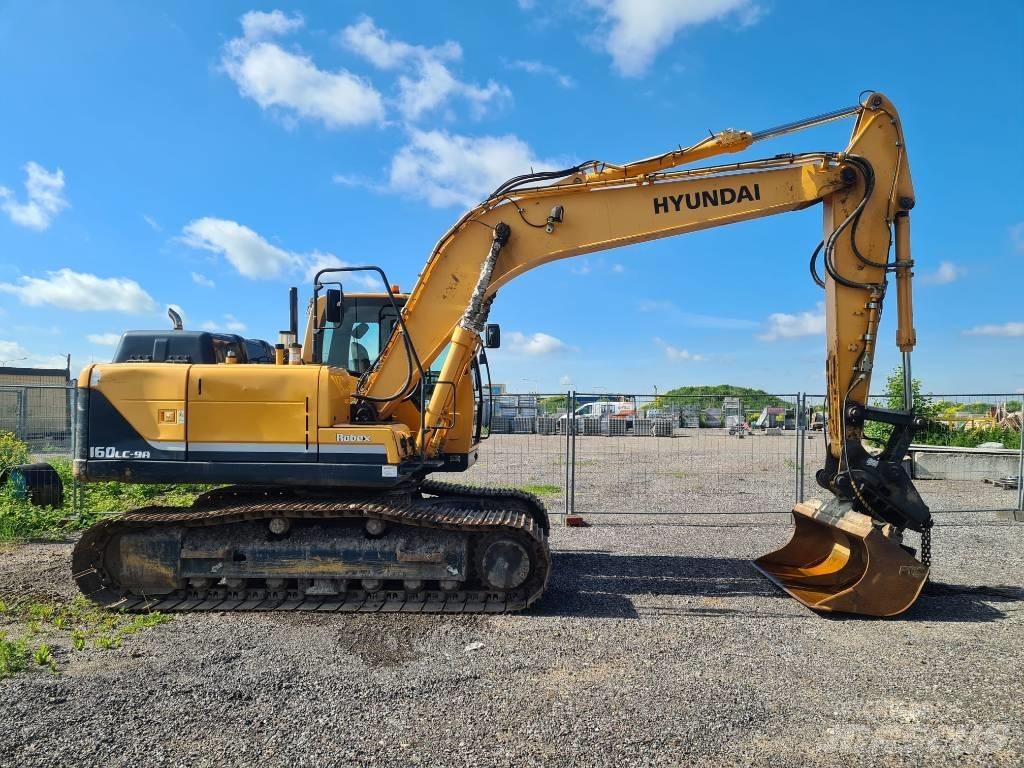 Hyundai R160LC-9A Pásové rýpadlá