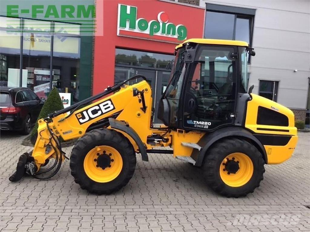 JCB tm 220 Teleskopické nakladače pre poľnohospodárstvo
