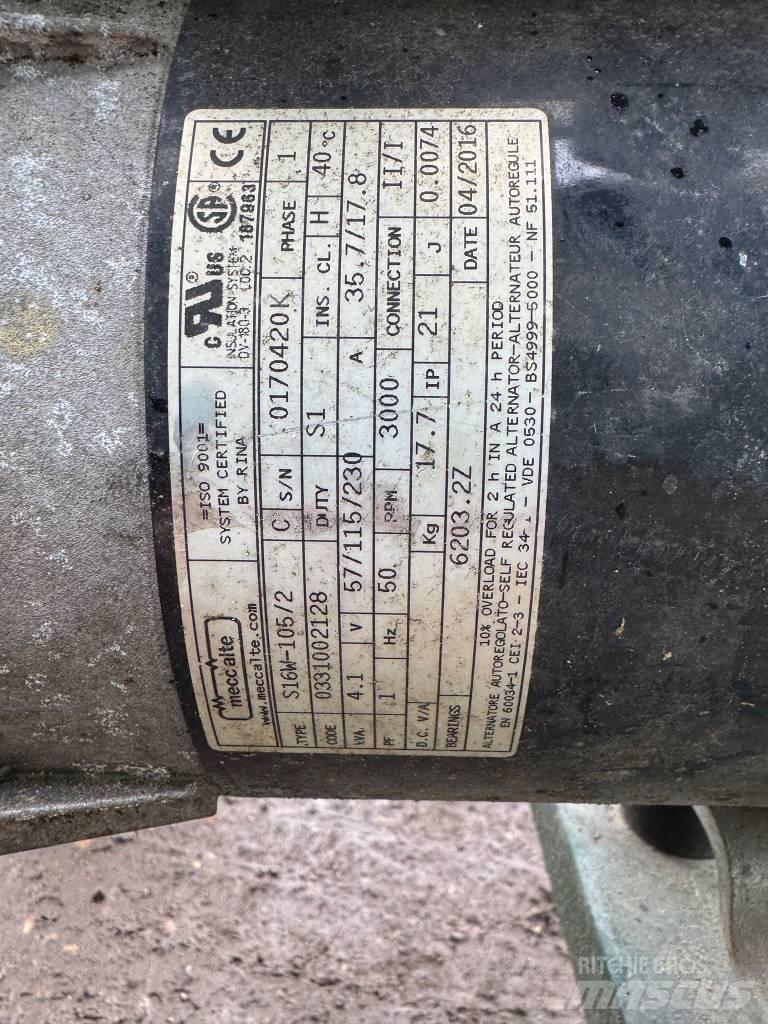  Mecc Alte 4KVA Benzínové generátory