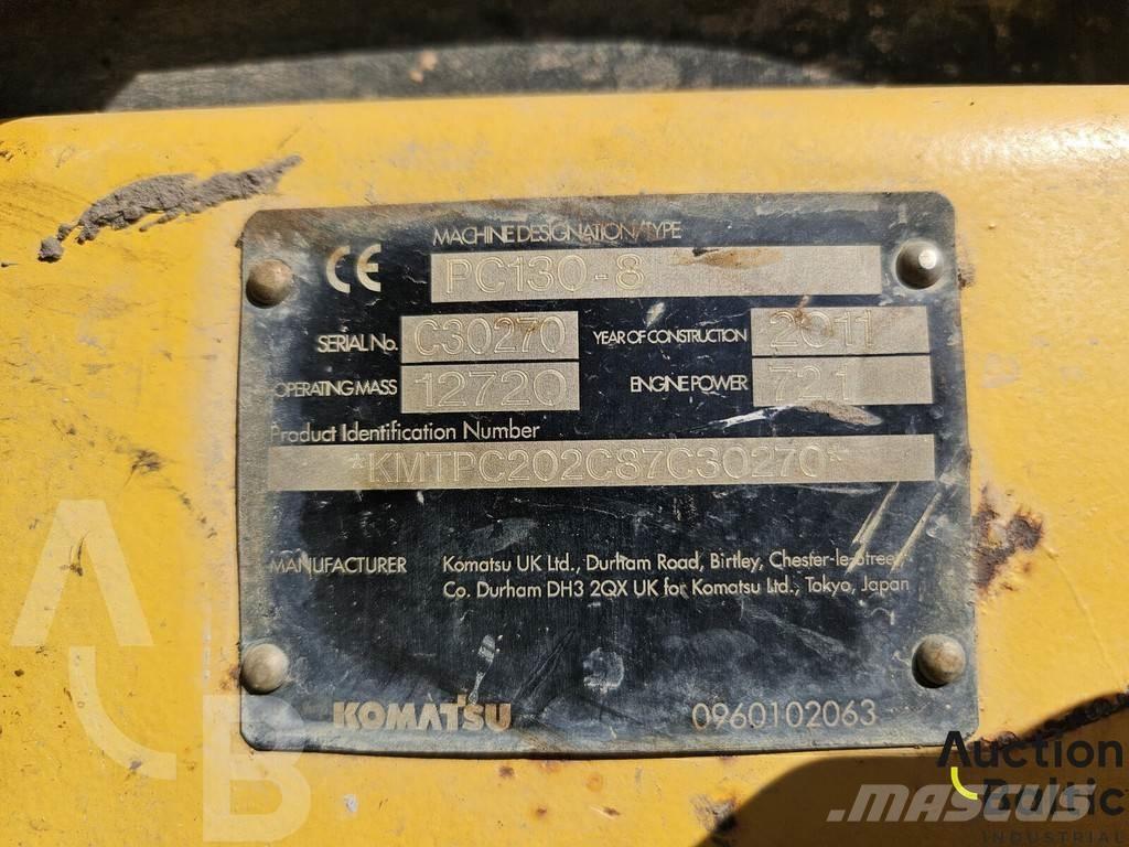 Komatsu PC130-8 Pásové rýpadlá