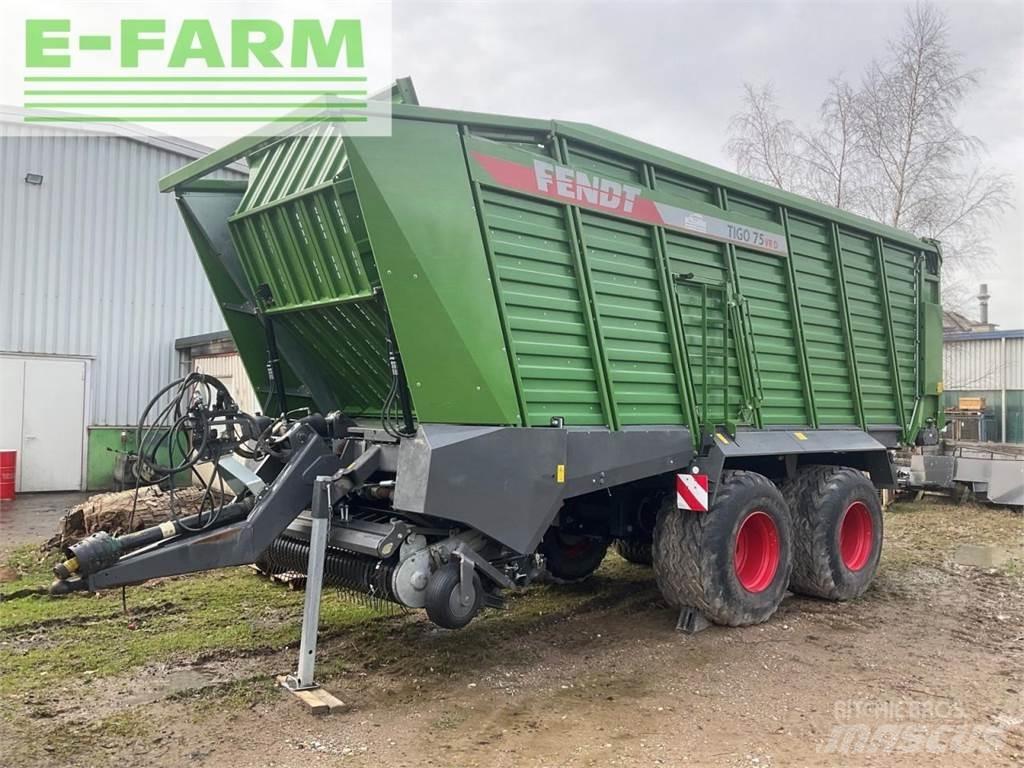 Fendt tigo 75 vr Ostatné návesy