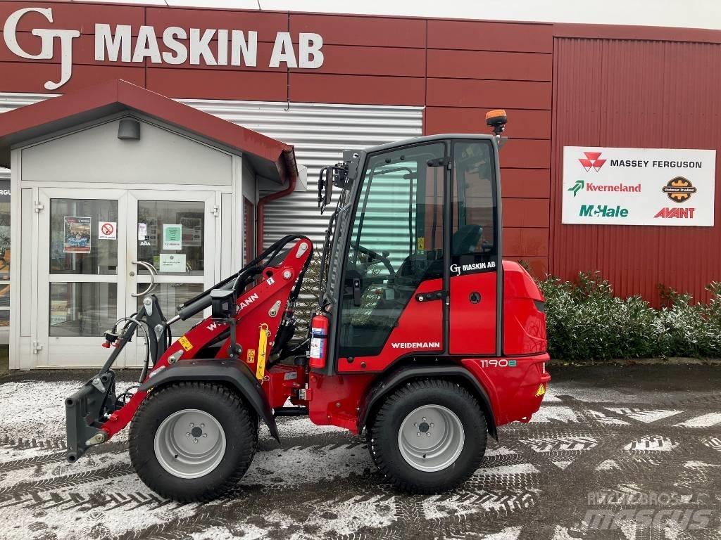 Weidemann 1190e Šmykom riadené nakladače