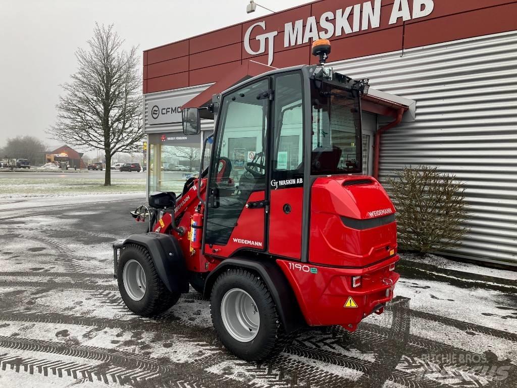 Weidemann 1190e Šmykom riadené nakladače