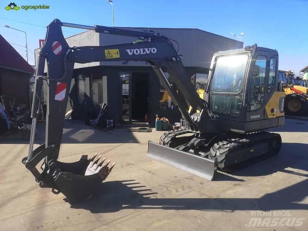Volvo EC 55 D AG Mini rýpadlá < 7t